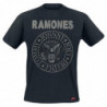 RAMONES UNISEX TEE: SEAL HEY HO (BACK PRINT) (MEDIUM)