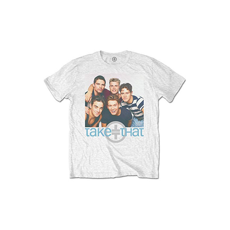 TAKE THAT UNISEX TEE: GROUP HUG (LARGE)