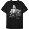 KURT COBAIN UNISEX TEE: GUITAR LIVE PHOTO (X-LARGE)