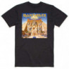 IRON MAIDEN UNISEX TEE: POWERSLAVE ALBUM COVER BOX (XX-LARGE)