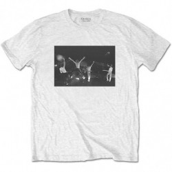 QUEEN UNISEX TEE: CROWD SHOT (SMALL)