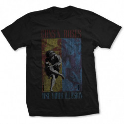 GUNS N' ROSES UNISEX TEE: USE YOUR ILLUSION (XX-LARGE)