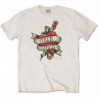 NAS UNISEX TEE: LOVE TATTOO (SMALL)