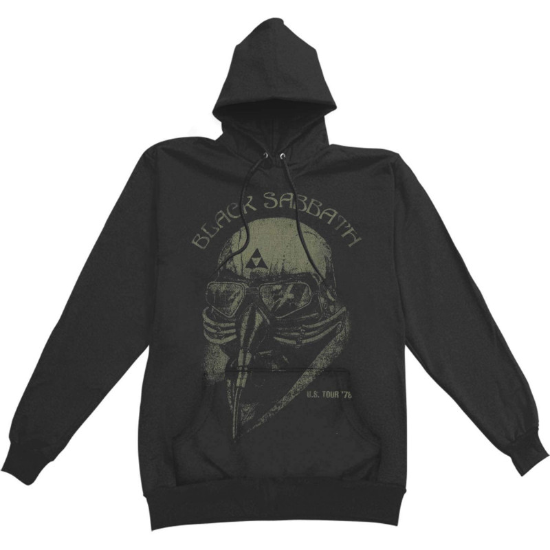 BLACK SABBATH UNISEX PULLOVER HOODIE: US TOUR '78 (MEDIUM)