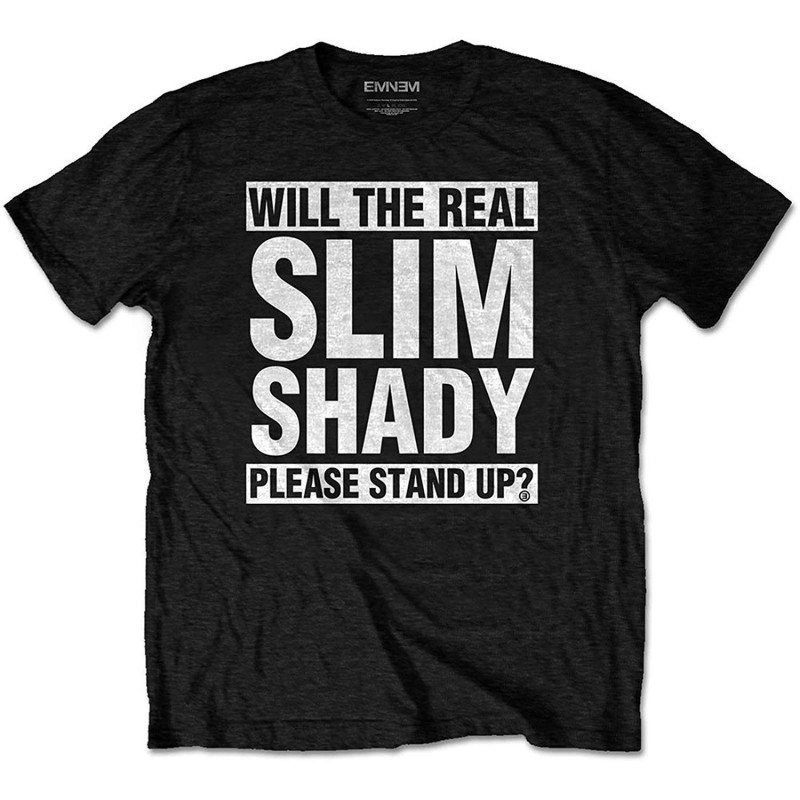 EMINEM UNISEX TEE: THE REAL SLIM SHADY (XX-LARGE)