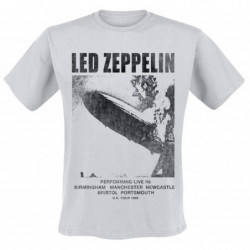 LED ZEPPELIN UNISEX TEE: UK...