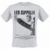 LED ZEPPELIN UNISEX TEE: UK TOUR '69 LZ1. (LARGE)