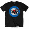 THE JAM UNISEX TEE: SPRAY TARGET LOGO (RETAIL PACK) (MEDIUM)