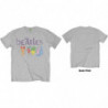 THE BEATLES UNISEX TEE: WHITE ALBUM BACK (BACK PRINT) (MEDIUM)