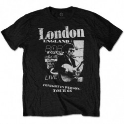 BOB DYLAN UNISEX TEE: SCRAPS (LARGE)