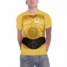 STAR WARS UNISEX TEE: C-3PO CHEST (XX-LARGE)