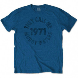 MUDDY WATERS UNISEX TEE: THEY CALL MEà (X-LARGE)