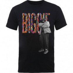 BIGGIE SMALLS MEN'S TEE: BIG BOSS (MEDIUM) BLACK MENS TEE