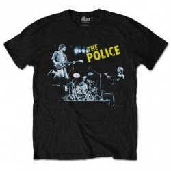 THE POLICE UNISEX TEE: LIVE (XXX-LARGE)