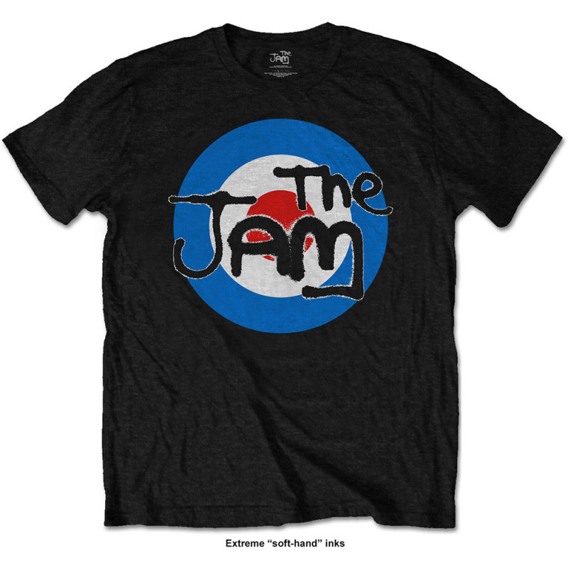 THE JAM UNISEX TEE: SPRAY TARGET LOGO (RETAIL PACK) (LARGE)