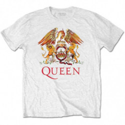 QUEEN UNISEX TEE: CLASSIC CREST (SMALL)