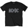 AC/DC UNISEX TEE: LOGO (DIAMANTE) (SMALL)