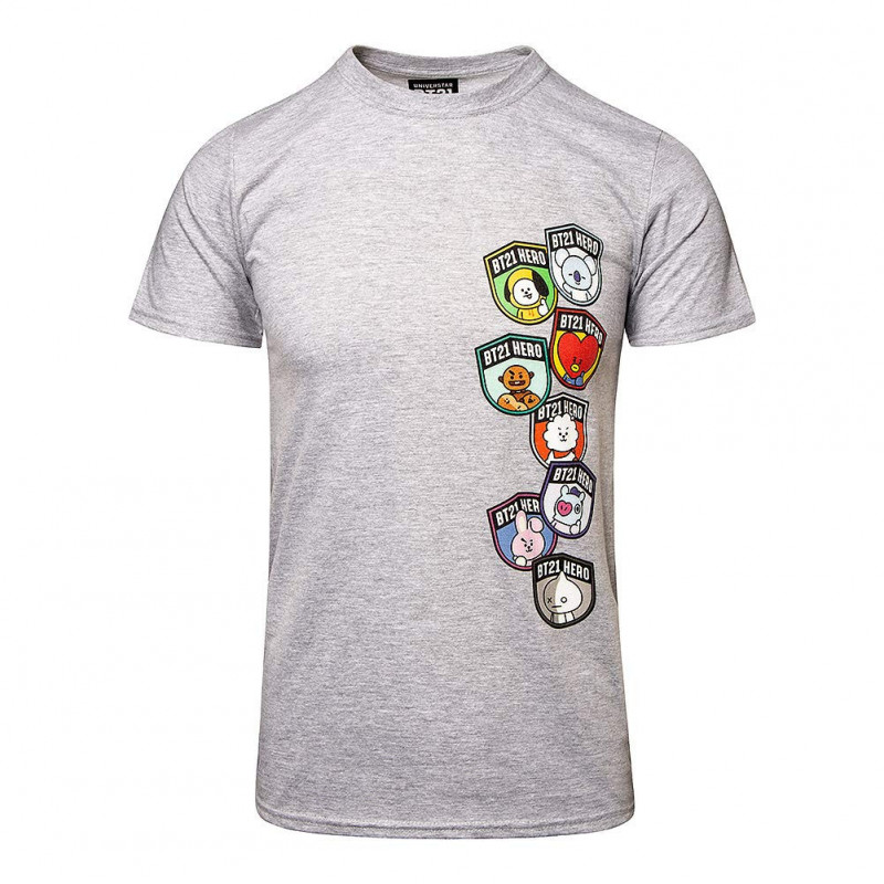 B21 UNISEX TEE: BADGES (MEDIUM)