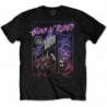 GUNS N' ROSES UNISEX TEE: SUNSET BOULEVARD (LARGE)