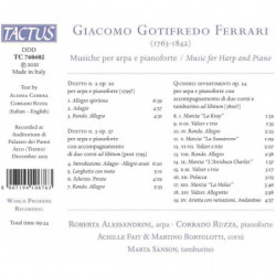FERRARI: MUSICHE PER ARPA E PIANOFORTE