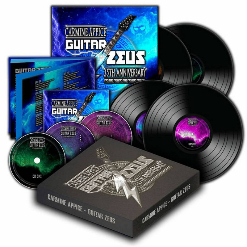 GUITAR ZEUS 25TH ANNIVERSARY (4LP, 3CD B