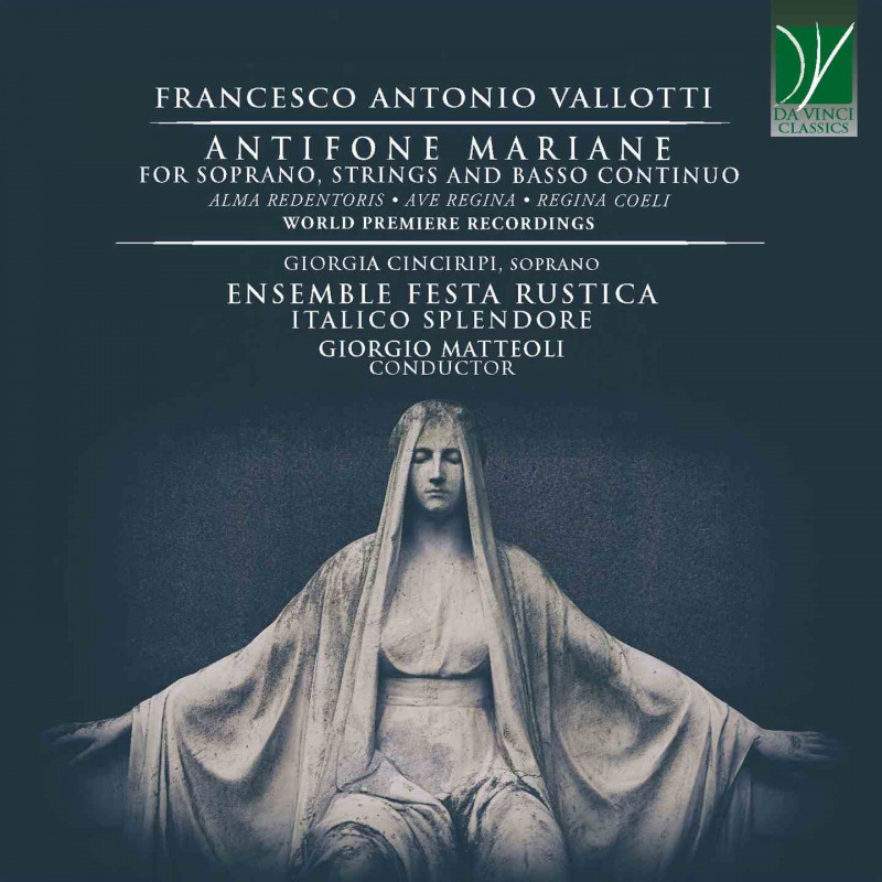 VALLOTTI: ANTIFONE MARIANE, FOR SOPRANO,