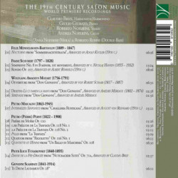 THE 19TH CENTURY SALON MUSIC