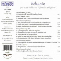 BELCANTO PER VOCE E CHITARRA