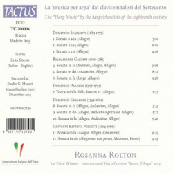 LA MUSICA PER ARPA DAI CLAVICEMBALISTI D