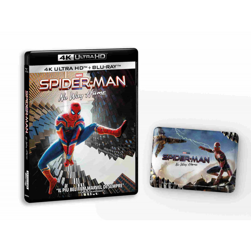 SPIDER-MAN NO WAY HOME - 4K (BD 4K + BD HD) + MAGNETE