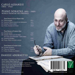 CARLO ALBANESI: PIANO SONATAS (1893 û 19