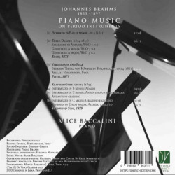BRAHMS: PIANO MUSIC ON PERIOD INSTRUMENT
