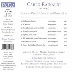 CANTATE E DUETTI VOL. III