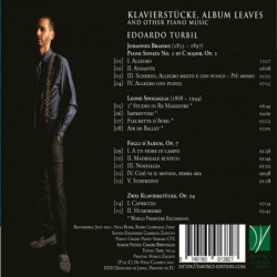 BRAHMS, SINIGAGLIA: KLAVIERST▄CKE, ALBUM