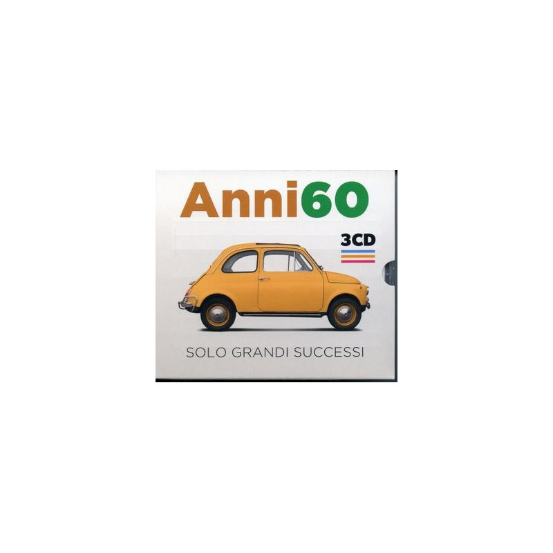 ANNI 60 - SOLO GRANDI SUCCESSI (BOX 3CD)