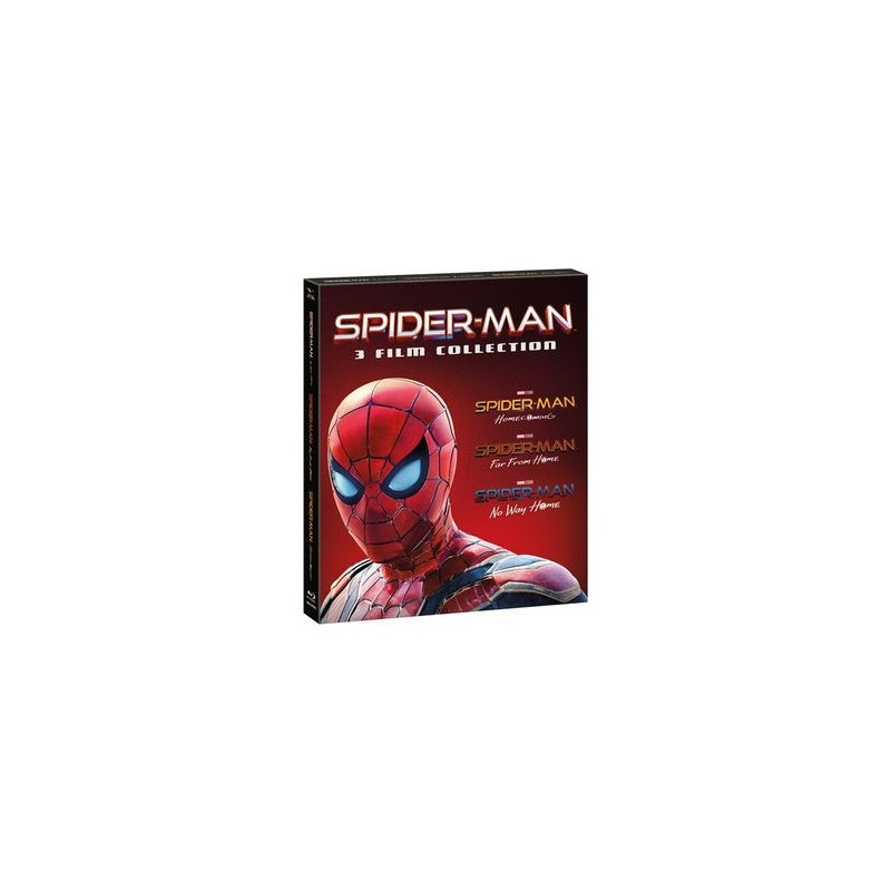 COFANETTO SPIDER-MAN HOME COLLECTION 1-3 - BD SLIPCASE + CARD