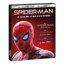 COFANETTO SPIDER-MAN HOME COLLECTION 1-3 - 4K ( 3 BD 4K + 3 BD HD ) SLIPCASE + CARD