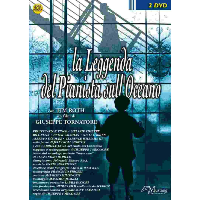 LA LEGGENDA DEL PIANISTA SULL'OCEANO - 2 DVD REGIA GIUSEPPE TORNATORE