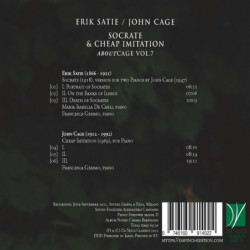 JOHN CAGE: ABOUTCAGE VOL. 7 - SOCRATE (1
