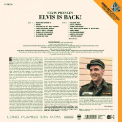 ELVIS IS BACK! [LP + BONUS CD]
