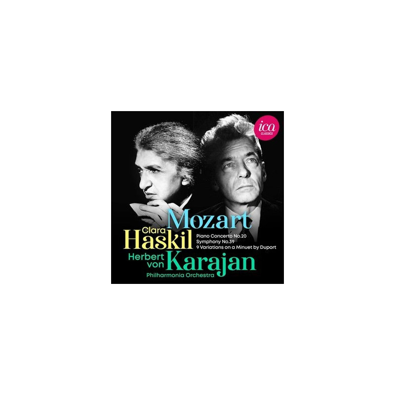 MOZART:  PIANO  CONCERTO N 20  SYMPHONY N 39 - 9  VARIATIONS ON A M