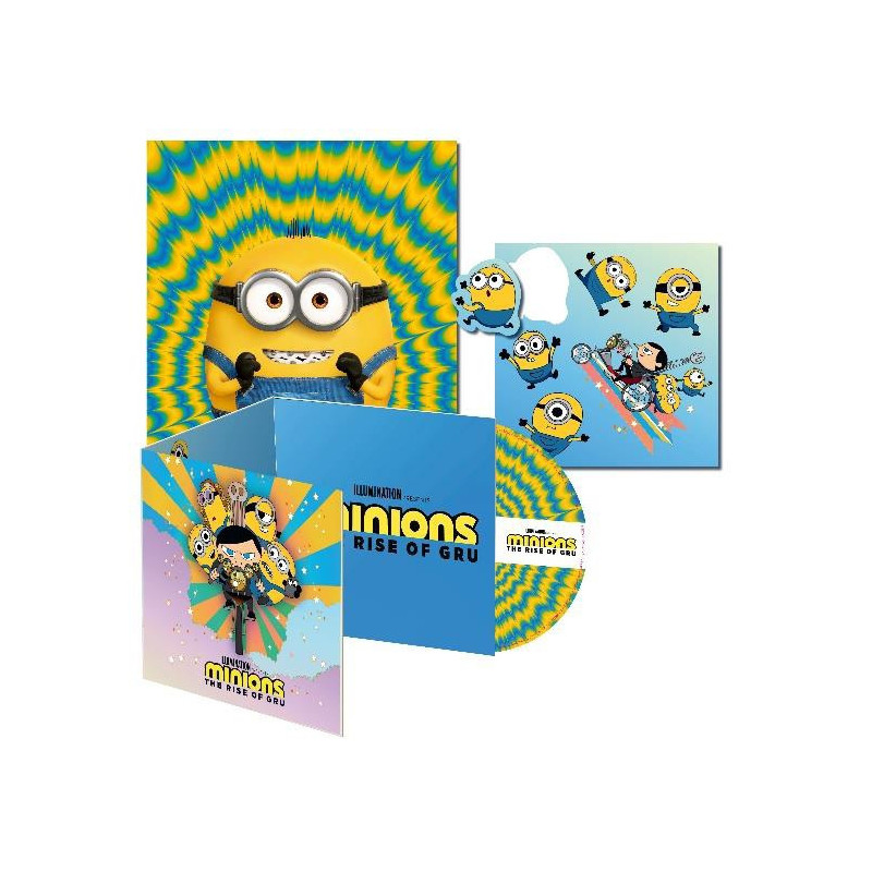MINIONS - RISE OF GRU - CD DELUXE+POSTER+STICKER LTD.ED.