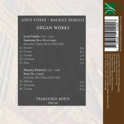 VIERNE, DURUFLE: ORGAN WORKS (SYMPHONY N