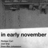 IN EARLY NOVEMBER