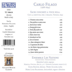 SACRI CONCERTI A VOCE SOLA