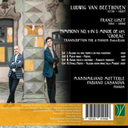 BEETHOVEN/LISZT: SYMPHONY NO. 9 IN D MIN