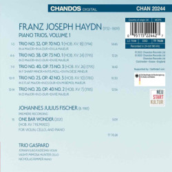 HAYDN: COMPLETE PIANO TRIOS VOL.1, FISCH