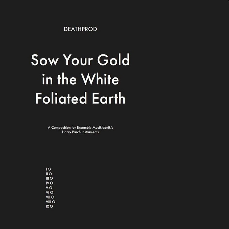 SOW YOUR GOLD IN THE WHITE FOLIATED EART