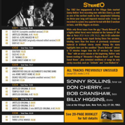 COMPLETE LIVE AT THE VILLAGE GATE 1962 W