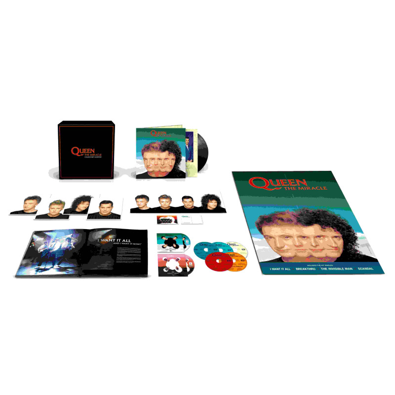 THE MIRACLE (SUPERDELUXE COLLECTOR'S EDITION) 5CD+BLURAY+DVD+LP